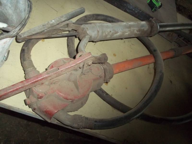 lot 141 image: Set of barrell pumps