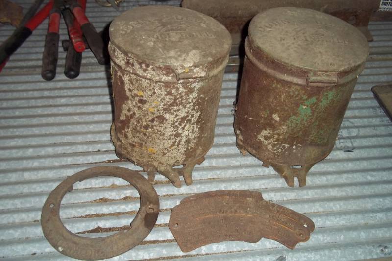 lot 170 image: Lot of 2 Corn Planter Seed Holders