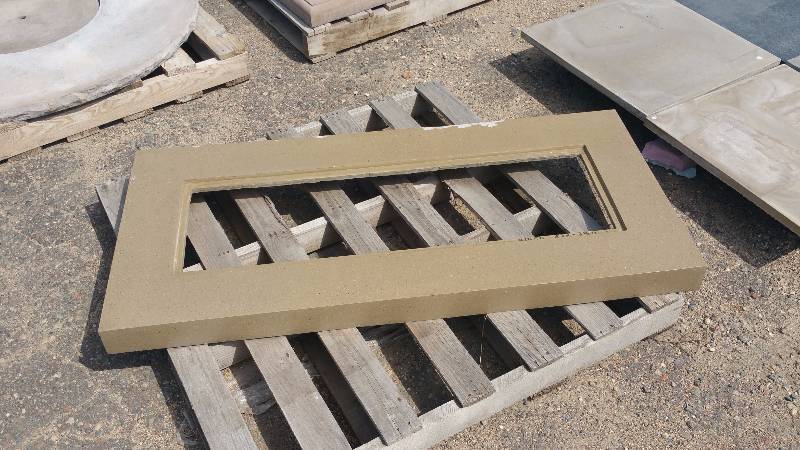 lot 26 image: Rectangle Concrete Table  Bench Top