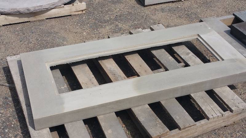 lot 27 image: Rectangle Concrete Table  Bench Top