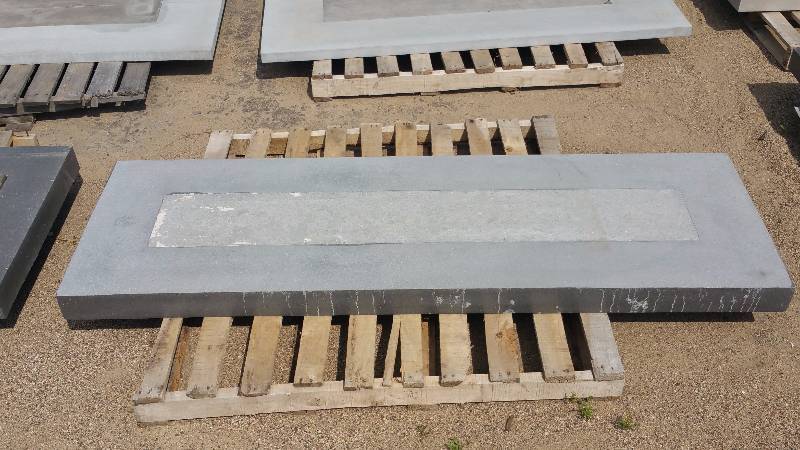 lot 31 image: Rectangle Concrete Table  Bench Top