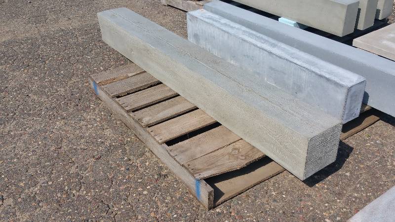 lot 54 image: 6 Woodgrain Concrete Beam