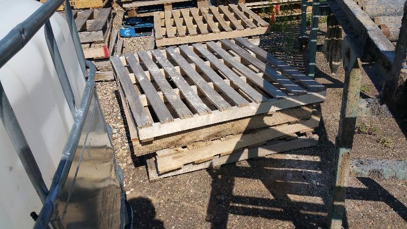 lot 66 image: (4) Four Wood Pallets