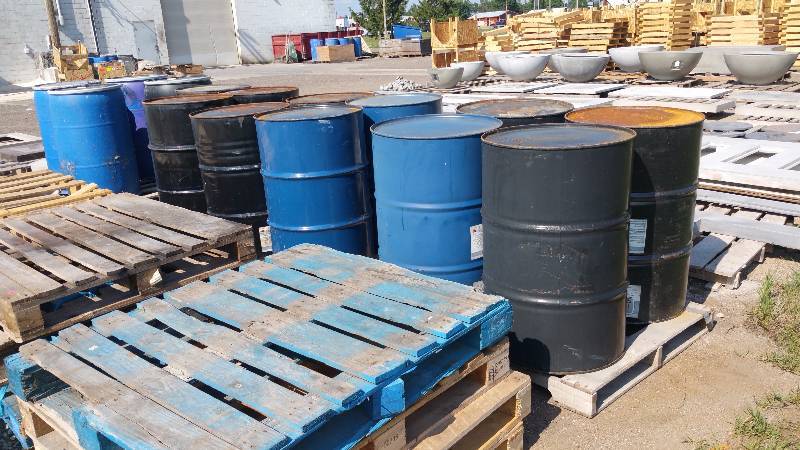 lot 89 image: Steel 55 Gallon Barrel  Drum