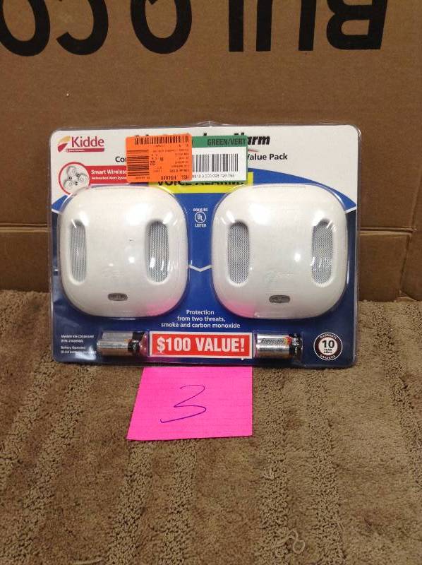 Kidde wireless Combination Smoke and Carbon Monoxide Alarm provides 2-important safety devices in a single unit. New