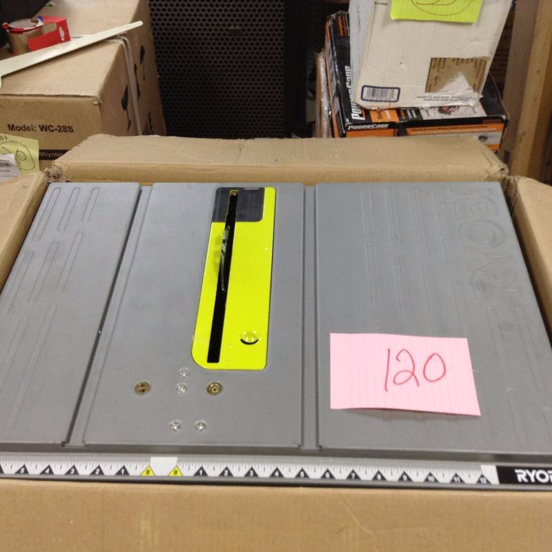 Ryobi 15 Amp 10 in. Table Saw in working conditions