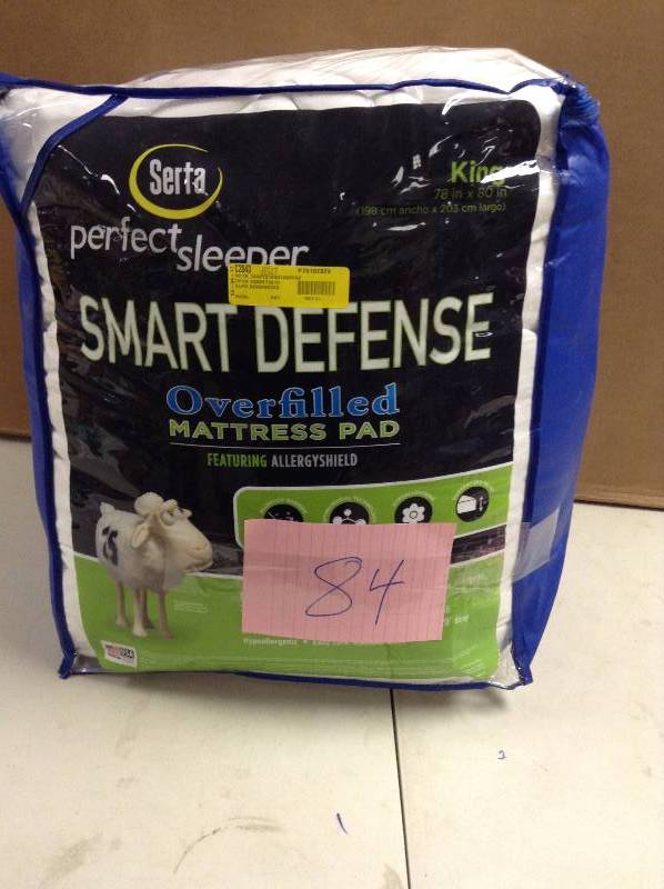 serta smart defense mattress pad