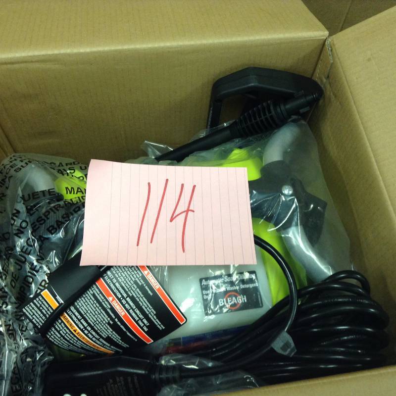 Ryobi 1,600-PSI 1.2-GPM Electric Pressure Washer open box never used
