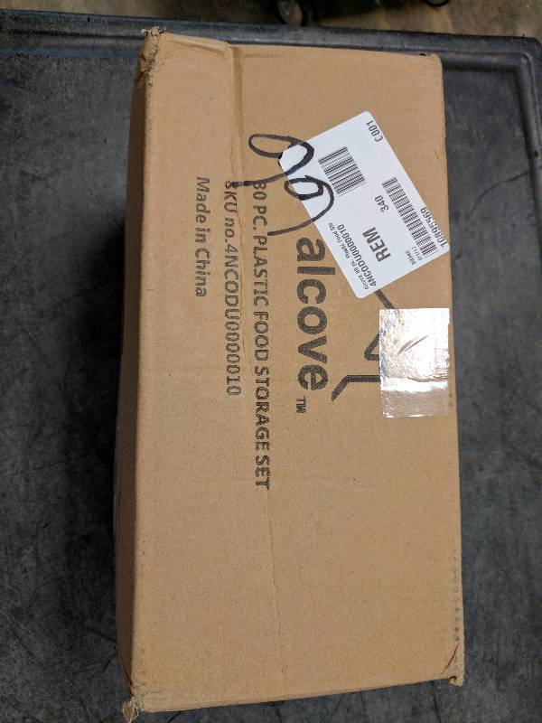 lot 66 image: Alcove 30 pc. Plastic Food Storage Set