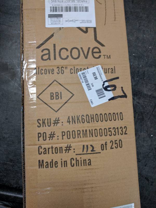 lot 67 image: alcove 36 Closet with Hanging Rod