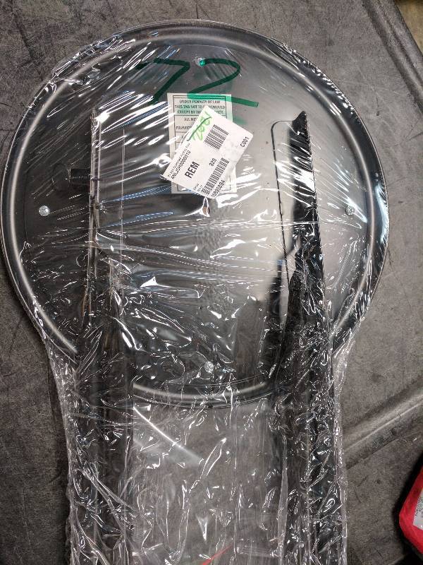 lot 72 image: Portsmouth Home 24 Cushioned Folding Stool - Black