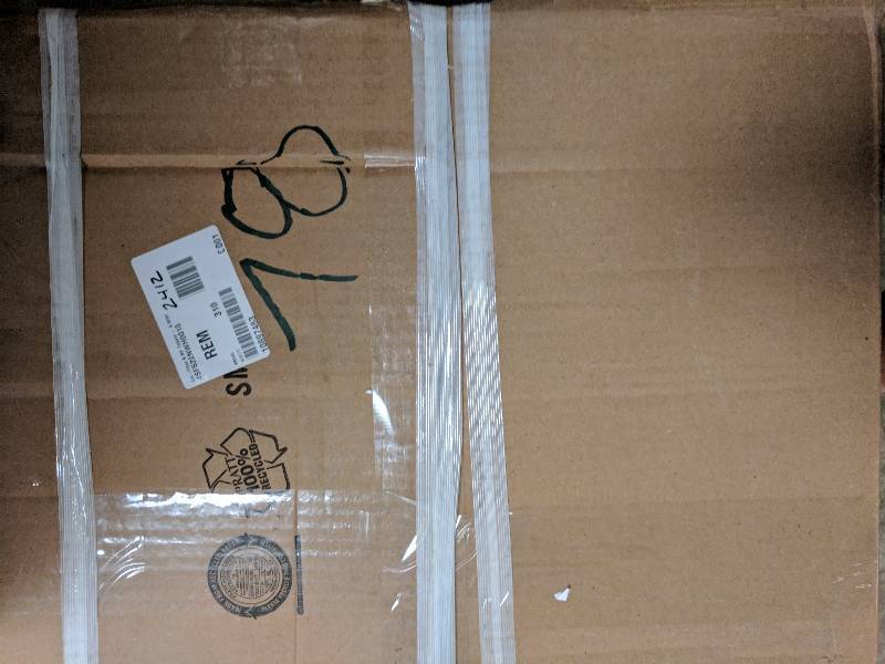 lot 78 image: sensorPEDIC Gel Fiber & Memory Foam Topper King