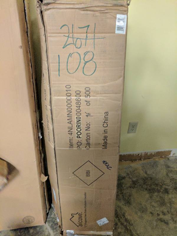 lot 108 image: alcove 12 Hexagonal Pop-Up Portable Canopy