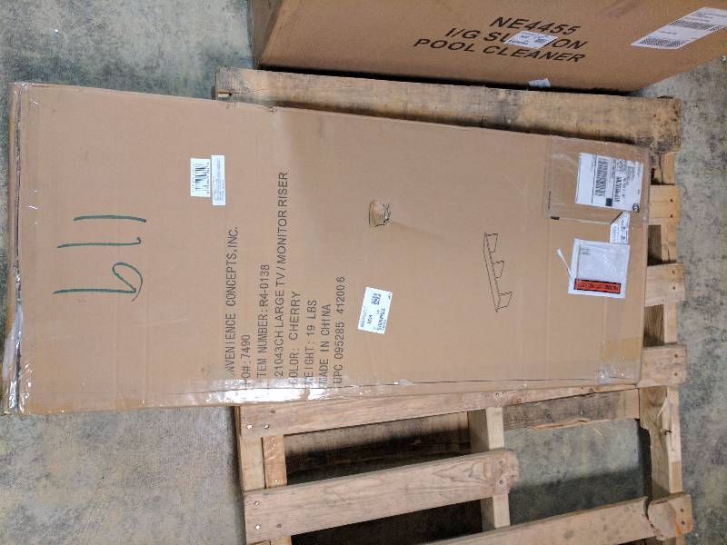 lot 119 image: Convenience Concepts Large Monitor Riser - Cherry