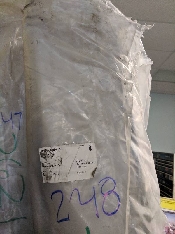 lot 248 image: Serta Lake Winds Perfect Sleeper Firm Mattress - King