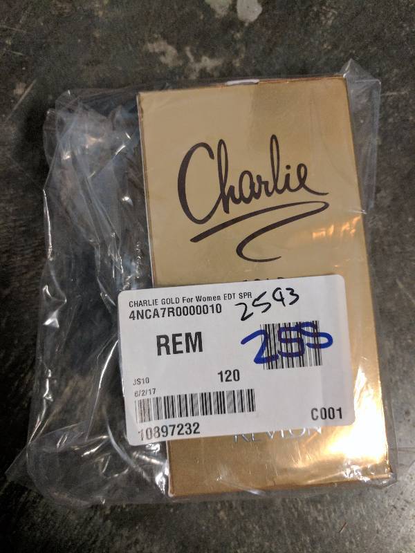 lot 255 image: Charlie Gold 3.4 oz. EDT by Revlon
