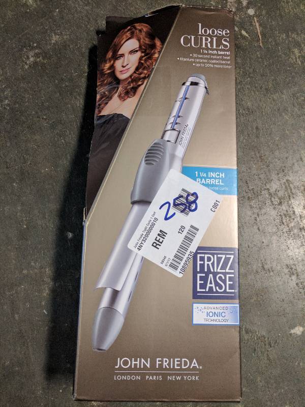 lot 258 image: John Frieda Tight Curls 1 Curling Iron