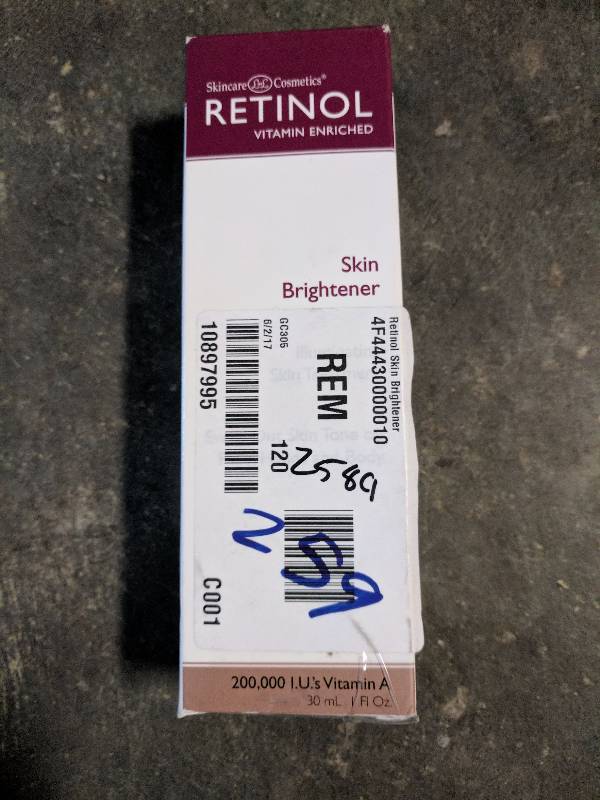 lot 259 image: Retinol Skin Brightener