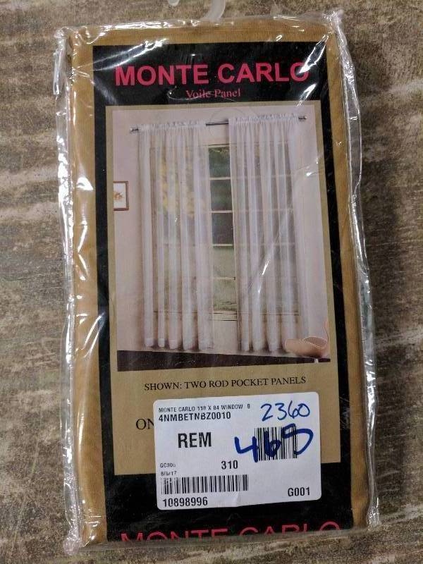 lot 465 image: United Monte Carlo 118 x 84 Window Panel Pair - Bronze