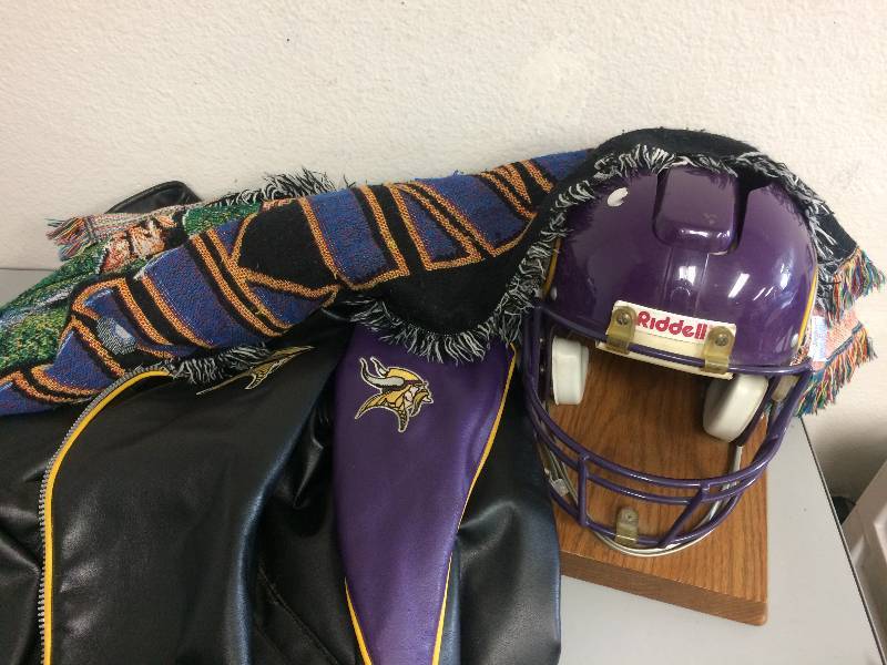 lot 2 image: Viking Football Items