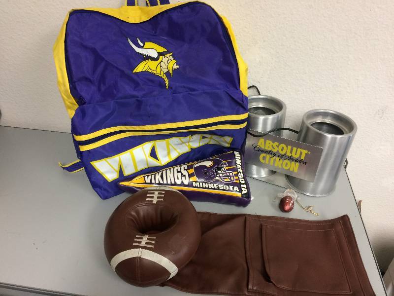 lot 3 image: Viking Football Items