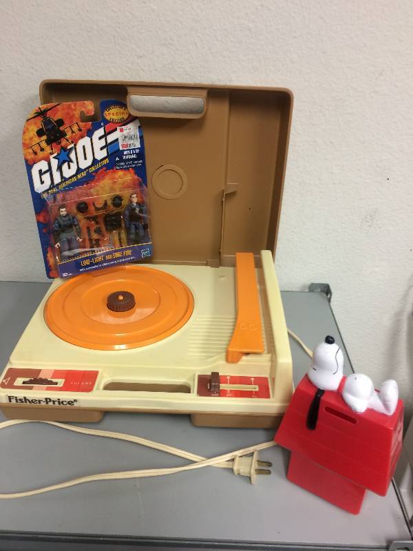 lot 48 image: Vintage Fisher Price Record Player and More