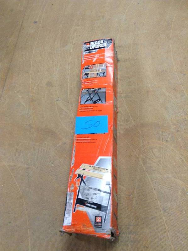 BLACKDECKER Workmate Sawhorse and Vise not used