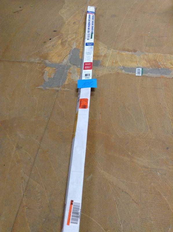 Prime-Line 72 in. Extruded Aluminum Pocket Door Track Kit Model# �162804