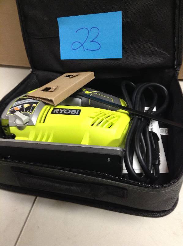 Ryobi 6.1-Amp Variable Speed Orbital Jigsaw with Speed Match in like New working conditions