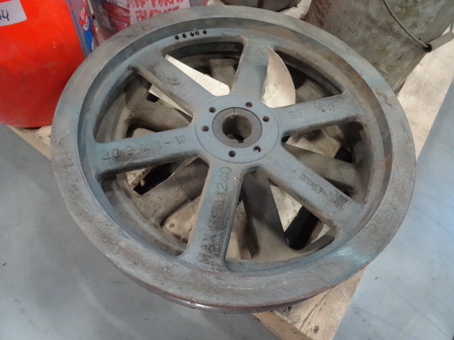 2 belt pullies. 20.0 x 1-W. SF hub...