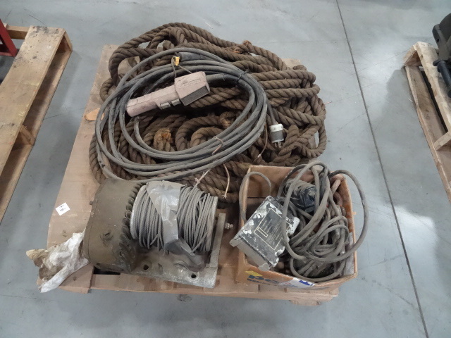 Cable hoist. Misc controllers. Larg...