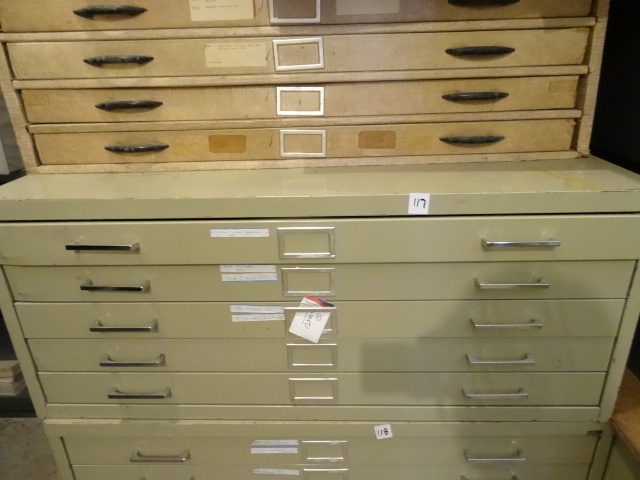 Safco plan file. 5 drawer. 41 x 29 ...