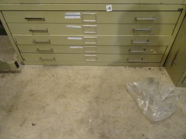 Safco plan file. 5 drawer. 41 x 29 ...