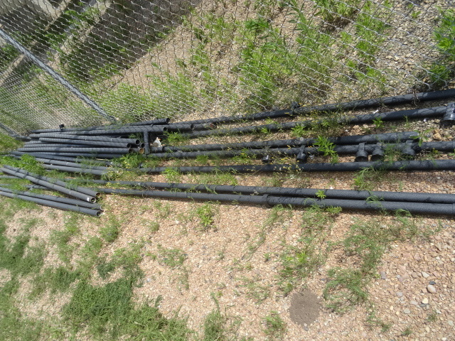 Misc pipe for fencing. Longest piec...