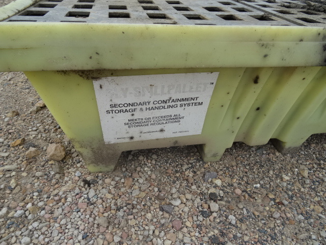 48 x 49 oil containment skid...