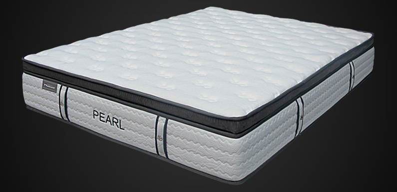 lot 15 image: New American Star King Size Peral Mattress  Box Spring Set - Retail $ 1999.99 - 15 Year Manufacturer Warranty