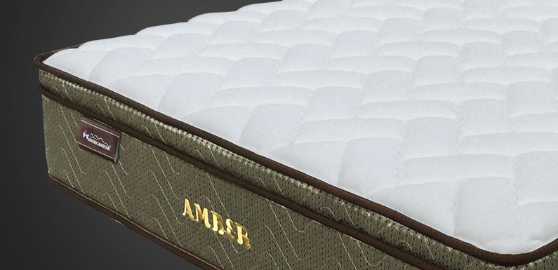 lot 17 image: New American Star Twin Size Amber Mattress  Box Spring Set - Retail $ 999.99 - 12 Year Manufacturer Warranty