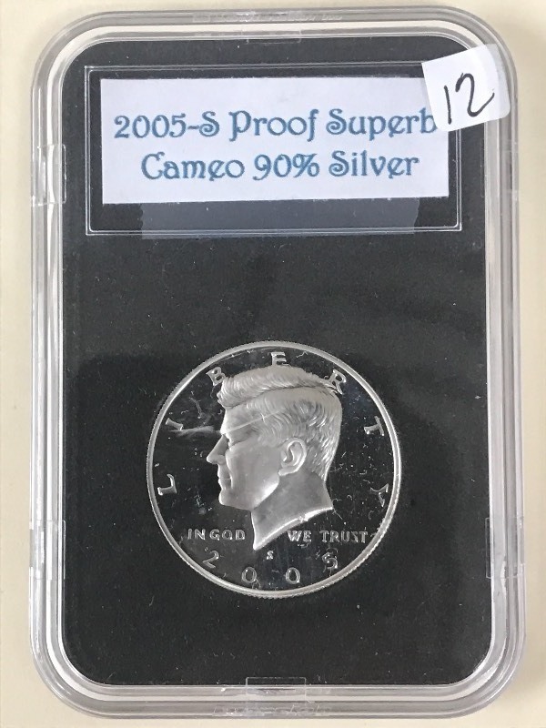 90% Silver Kennedy Proof Half Dolar...