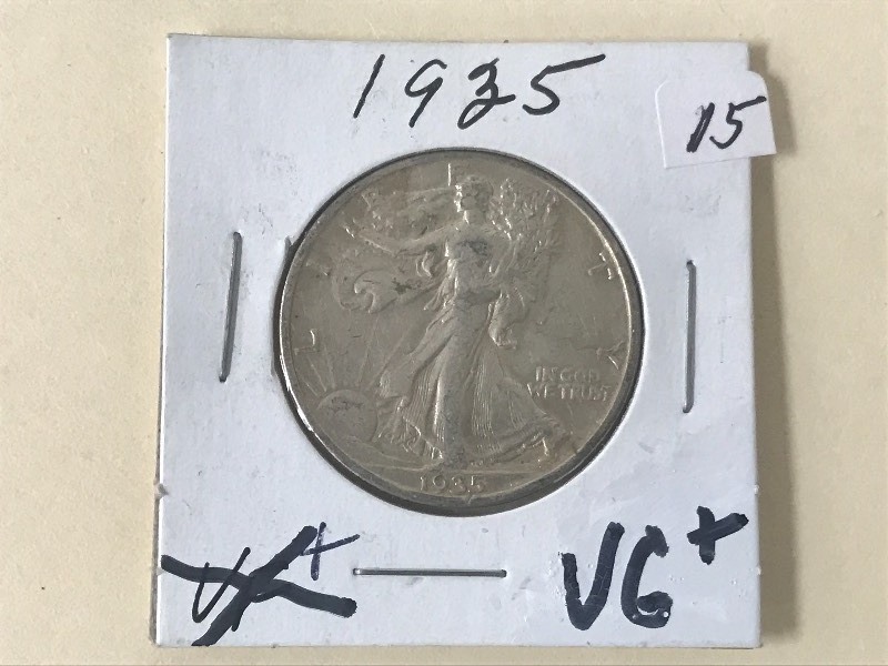 1935 Walking Liberty Half Dollar ...