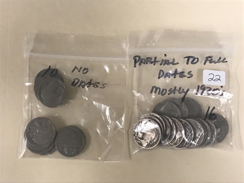 Lot Of (16) Partial Date Buffalo N...