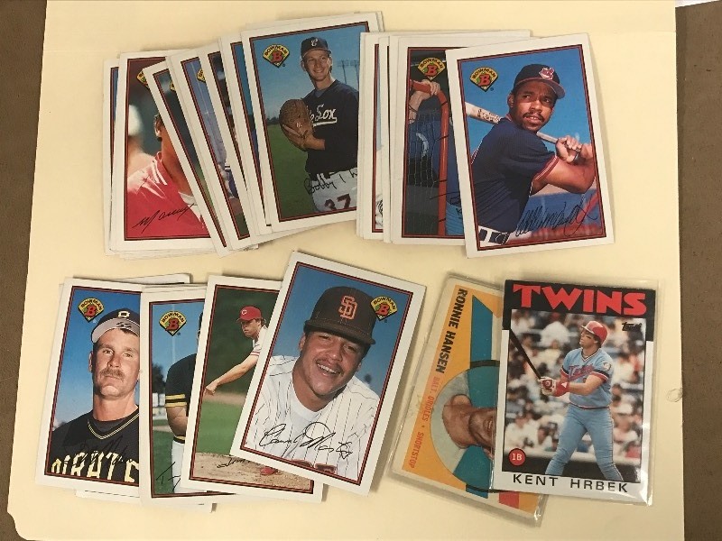 Large Lot Of Collectible Baseball C...