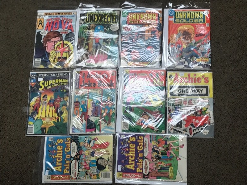 Lot Of Assorted Collectible Comic B...