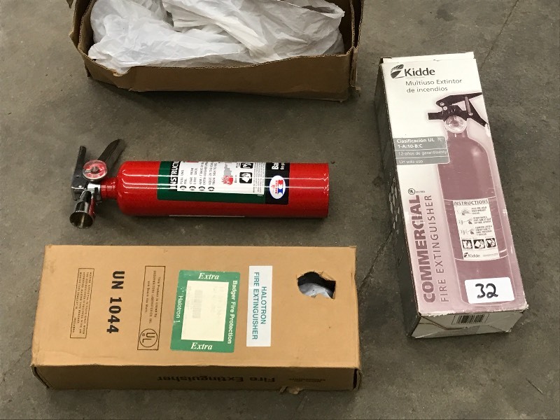 Lot Of (3) Unused Fire Extinguisher...