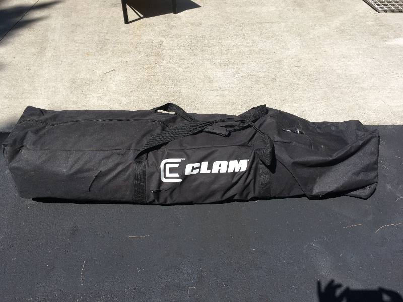 lot 5 image: CLAM, JASON MITCHELL ELITE SERIES PORTABLE FISHOUSE