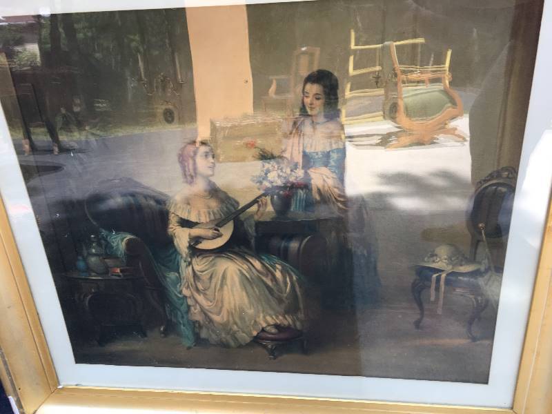 lot 107 image: VICTORIAN PRINT