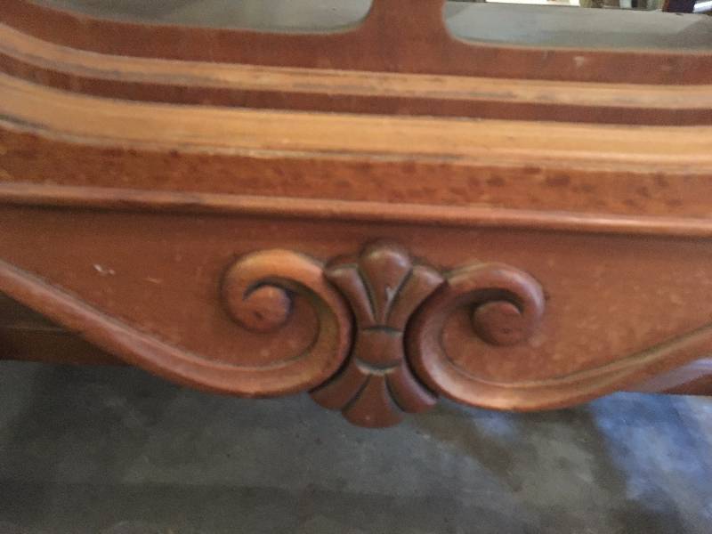 lot 159 image: VINTAGE WOODEN COFFEE TABLE