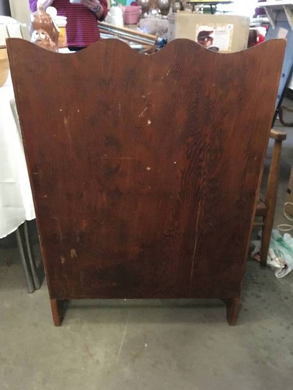 lot 240 image: WOOD SHELFBOOKCASE