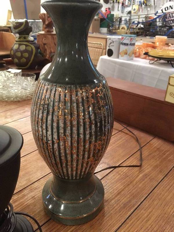 lot 287 image: (2) LAMPS