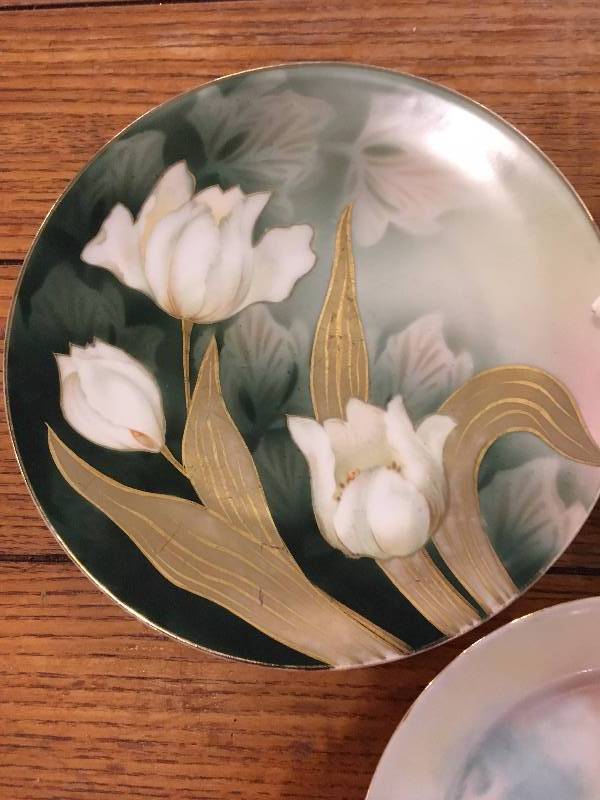 lot 354 image: (5) ANTIQUE PLATES