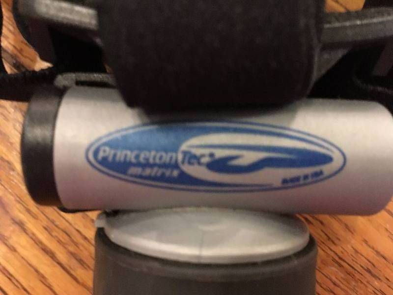 lot 370 image: PRINCETON TECH HEADLAMP AND HATS